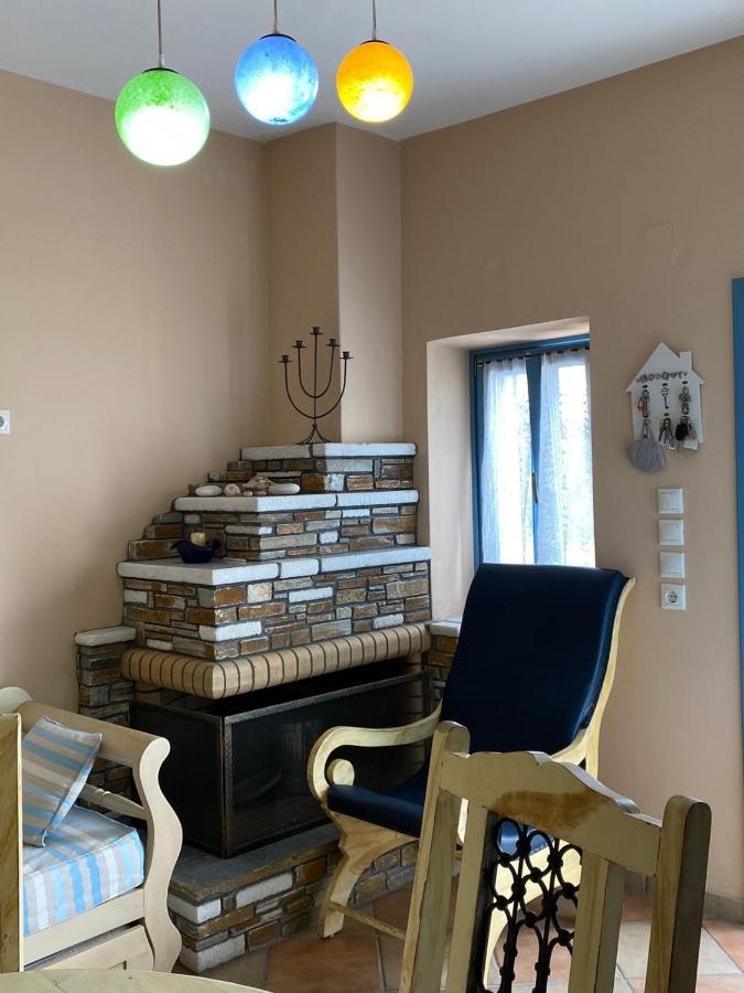 Villa Blue House Koronos Esterno foto