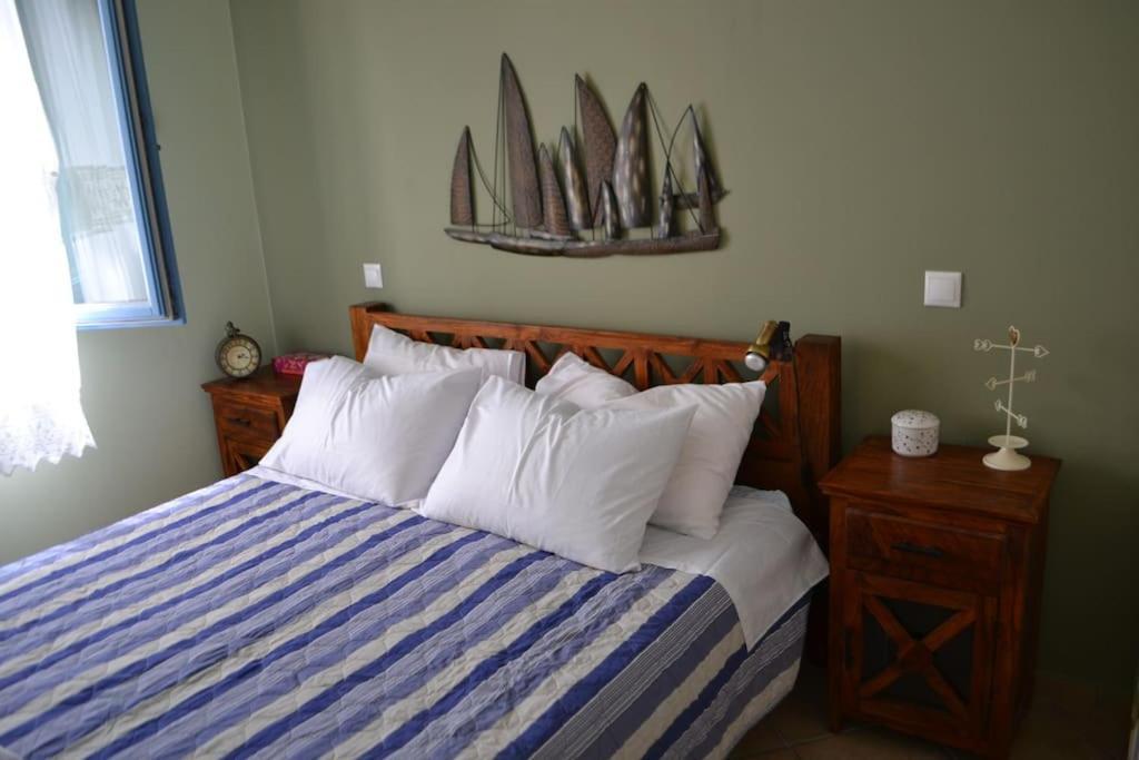 Villa Blue House Koronos Esterno foto
