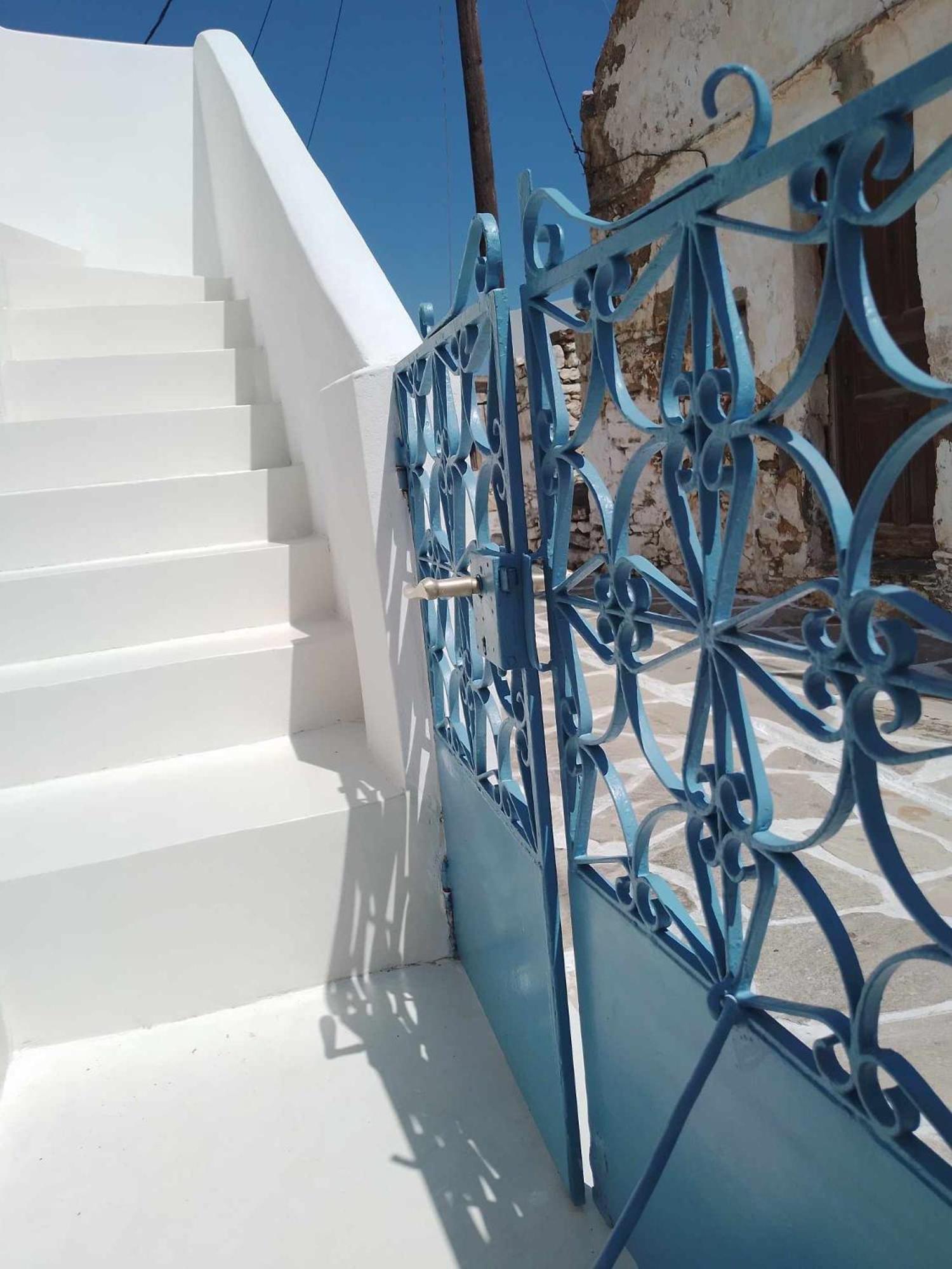 Villa Blue House Koronos Esterno foto